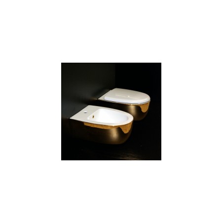 WC Bidē DOT balts/zelts 250 [EN]