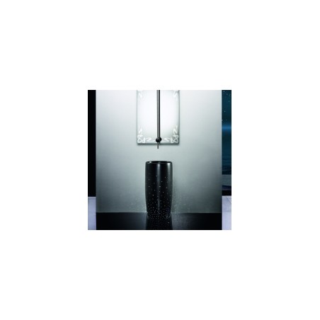 Izlietne TOTEM brīvi stāvoša melna 105+ swarowski [EN]