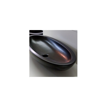 Izlietne LENTE melna matēta 105 [EN]