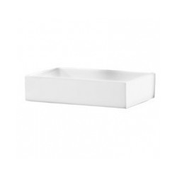 Izlietne THIN RETANGOLARE 53x37 uz virsmas, balta [EN]