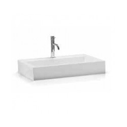 Izlietne TANK ONE 72x50x10 uz virsmas, balta [EN]