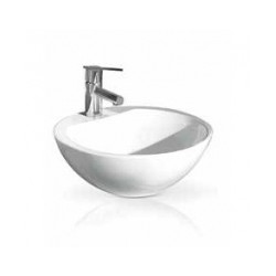 Izlietne SPOT SOLEIL COMPACT 47x47 uz virsmas, balta [EN]