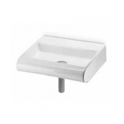 Izlietne CURVET 35x29 pie sienas, balta [EN]