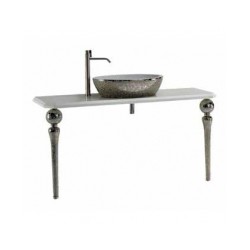 Vannas istabas mēbele DECO 140, balta