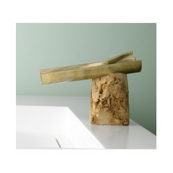 Izlietnes maisītajs NATUR bronza