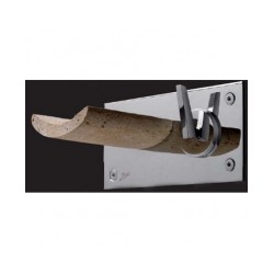 Izlietnes maisītājs no sienas NATUR ar iebūvējamo daļu, hromēts