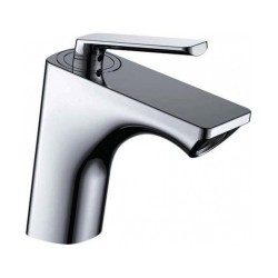 Izlietnes maisītājs ALGORA melns/hrom.