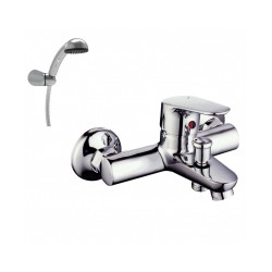Maisītājs vannai-dušai CC1 ECO ar rokas dušu, hromēts