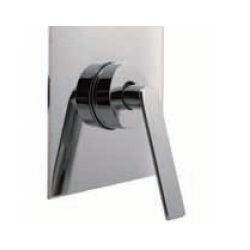 Maisītājs dušai iebūvējams ALGORA, hromēts