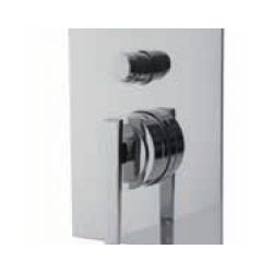 Maisītājs vannai-dušai iebūvējams AMS, hromēts