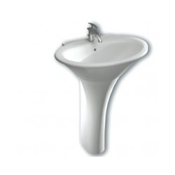 HATRIA SCULTURE izlietne 77x58cm ar pjedestālu [EN]