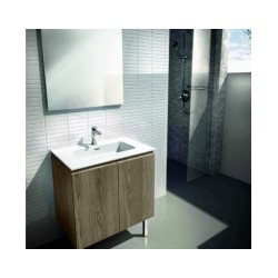 Vannas istabas mēbele EUROPA 80x45x61 ar veramām durvīm(tobacco)