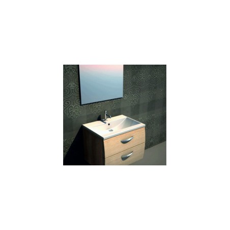 Mēbeļu komplekts WAY 70x54x70, ar atvilktnēm (Tintoretto) gaišs koks, spoguli un lampu