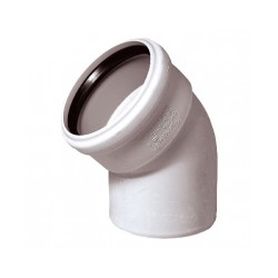 Trokšņu slāpējošie kanalizācijas līkumi d50 45g. SKOLAN