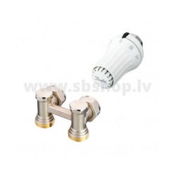 Apaksas piesl.VK stūra rad.kom-ts ar termogalvu M30x1,5 DANFOSS