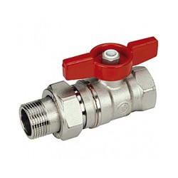 Lodveida ventiļi ar izjaucamo savienojumu GIACOMINI 3/4''