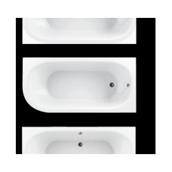 PAA akmens masas vannas VARIO LONG ar stūra noapaļojumu [EN]