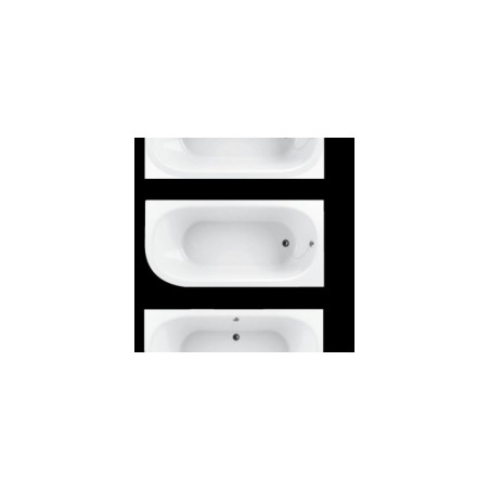 PAA akmens masas vannas VARIO LONG ar stūra noapaļojumu [EN]