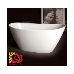 PAA SILKSTONE akmens masas vanna AMORE 160*85 (balta) [EN]