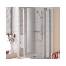 Kermi duškab. IBIZA 2000 S2L ar vienām kreisajām durvīm [EN]