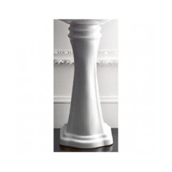 Kāja kolonna izlietnei RETRO balta