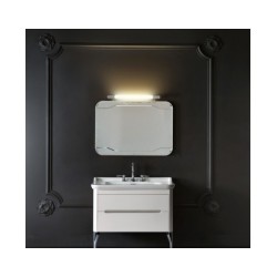 Izlietne WALDORF 100x55 balta, hromēts