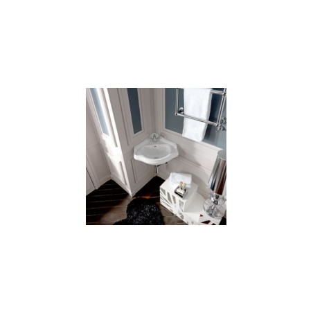 Izlietne RETRO 41 stūra, balta