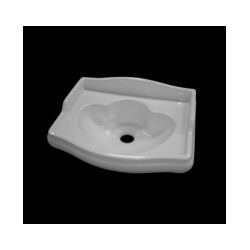 Izlietne RETRO 41x32 balta