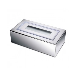 Kārba salvetēm SQUARE hrom. 24.5x13x7.5