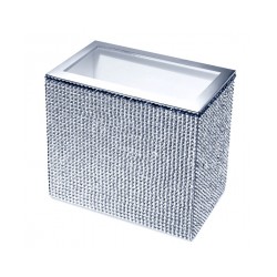 SWAROVSKI Turētājs zobu birstēm Square 3 hrom