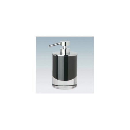 Dozators ziepēm FASHION melns hromēts