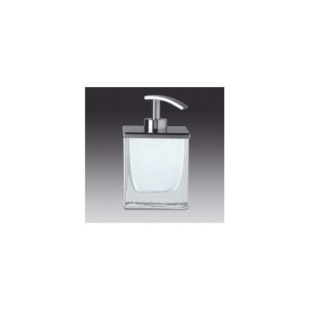 Dozators ziepēm FASHION balts hrom