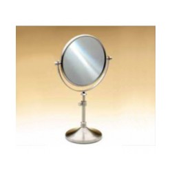 Spogulis galda cilindra forma, zelta