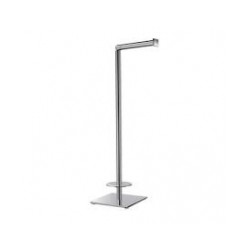 WC tualetes papīra turētājs kvadrātv. pamatne, hromēts