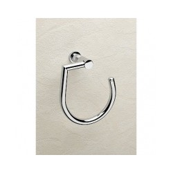 WC tualetes papīra turētājs sienas CYLINDER apaļš, hromēts