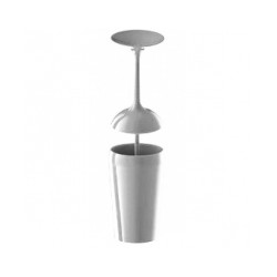 WC birstes turētājs FRAGILE balts