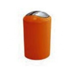 Atkritumu tvertne SISSI ar rotējošu vāku zaļa