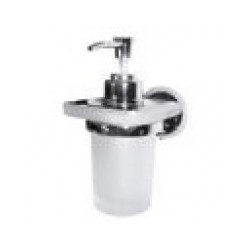 Ziepju dozatora turētājs BRIO matēts hroms