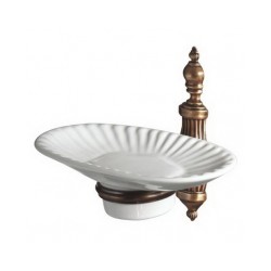 Ziepju trauka turētajs dubults RETRO OPAL hromēts