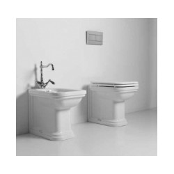 WC Bidē WALDORF balts, hromēts