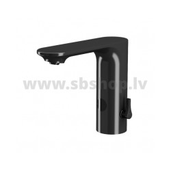 Maisītājs izlietnes  SANELA ar sensoru melns 6V SLU63VB