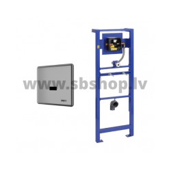 Urināla dozators ar rāmi SANELA sensors, nerūsējošais tērauds 6V