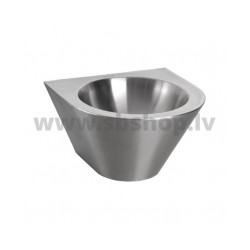 Izlietne SANELA 42x41cm nerūsējošais tērauds ar sifonu VANDALPROOF