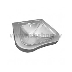 Izlietne SANELA 62x50cm no nerūsējoša tērauda invalīdiem