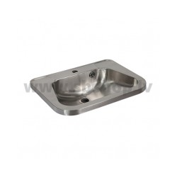 Izlietne SLUN no nerūsējoša tērauda ar caurumu