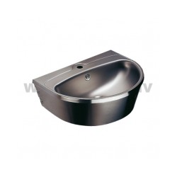 Izlietne SANELA 55x44cm nerūsējošais tērauds ar sifonu