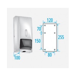 Ziepju dozators ABS 750ml, 255x120mm [EN]