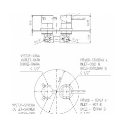 RAV SEINA dušas maisītāji SE986K [EN]