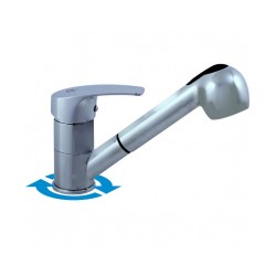 RAV KONGO virtuves maisītāji KONGO izvelkams hroms, K010.5 [EN]