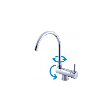 RAV SEINA virtuves maisītājs nolokāms, hroms, SE912.5